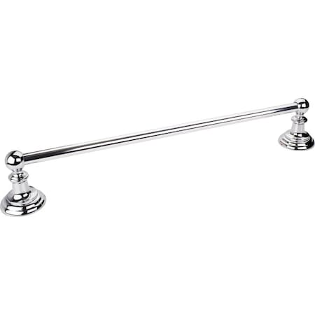 Elements Fairview Polished Chrome 18" Single Towel Bar - Retail Packaged 2PK BHE5-03PC-R